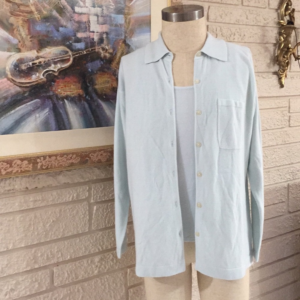 Reflection 2pc Cardigan and Tank Sweater Twinset